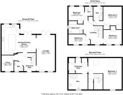 9 Bryn Dryslwyn, Bridgend - all floors.JPG