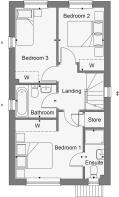 Dandara - Wittering Place - The Charleston, Home 28 floorplan