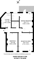 Floorplan area for info only, not for £/sq. ft valuation