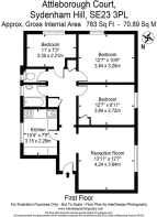 Flat 45 Attleborough Court, Sydenham Hill, London,