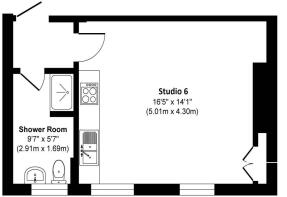 FLOOR PLAN Studio 6