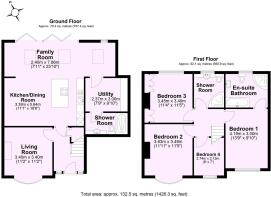 Heworth Hall Drive - all floors