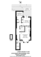 Floorplan area for info only, not for £/sq. ft valuation