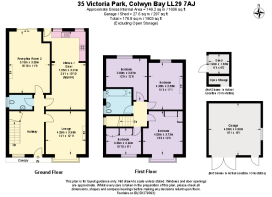 Floor Plan - 35 Victoria Park, Colwyn Bay LL29 7AJ