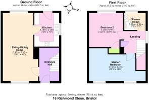 16 Richmond Close, Bristol - all floors.JPG