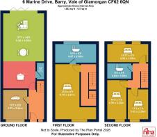 6 Marine Drive, Barry, Vale of Glamorgan CF62 6QN.