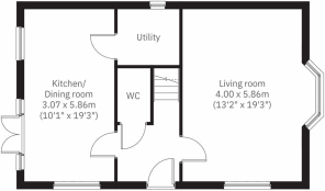 Beard Close Floor Plan Ground Floor