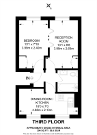 Floorplan area for info only, not for £/sq. ft valuation