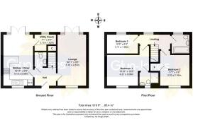 Floorplan - 36 Thompson Grove, Littlehampton, BN17