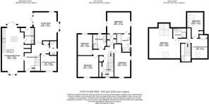 Floorplan with measurements