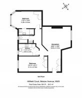 FP Flat 27, Hillfield Court, Belsize Avenue, Londo