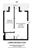 Floorplan area for info only, not for £/sq. ft valuation