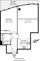 Floorplan area for info only, not for £/sq. ft valuation