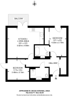 Floorplan area for info only, not for £/sq. ft valuation