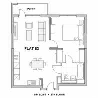 83 Sienna (1 Bed)...