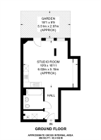 Floorplan area for info only, not for £/sq. ft valuation