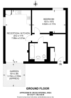 Floorplan area for info only, not for £/sq. ft valuation