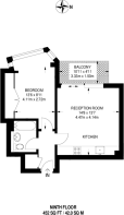 Floorplan area for info only, not for £/sq. ft valuation