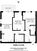 Floorplan area for info only, not for £/sq. ft valuation