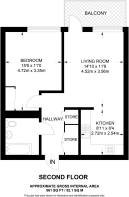Floorplan area for info only, not for £/sq. ft valuation