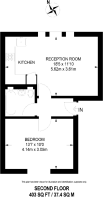 Floorplan area for info only, not for £/sq. ft valuation