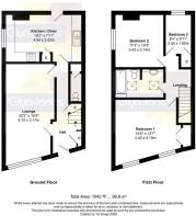 Floorplan - 1 Bay Tree Cottages, The Street, Walbe