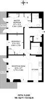 Floorplan area for info only, not for £/sq. ft valuation
