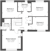 Hatton First Floor floorplan