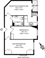Floorplan area for info only, not for £/sq. ft valuation