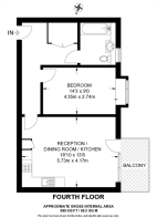Floorplan area for info only, not for £/sq. ft valuation