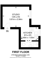 Floorplan area for info only, not for Â£/sq. ft valuation