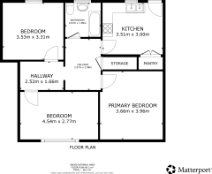 Floor plan Flat 1