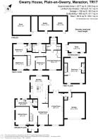 Gwarry House - Floor plan