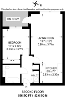Floorplan area for info only, not for Â£/sq. ft valuation