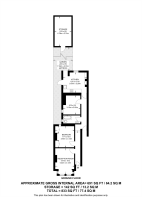 Floorplan area for info only, not for Â£/sq. ft valuation