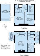 Barton Cottage Floorplans