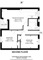 Floorplan area for info only, not for £/sq. ft valuation