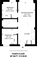 Floorplan area for info only, not for £/sq. ft valuation