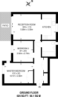 Floorplan area for info only, not for £/sq. ft valuation