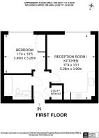 Floorplan area for info only, not for £/sq. ft valuation
