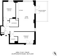 ZFP_N03 -8th Floor-29 APPLEGATE HOUSE_Floorplan