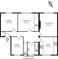 Floorplan area for info only, not for £/sq. ft valuation