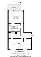 Floorplan area for info only, not for £/sq. ft valuation