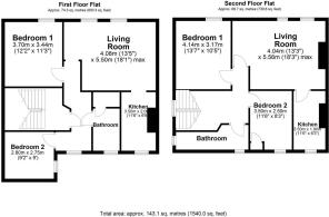 First And Second Floor Flats, At 59 Northgate Stre