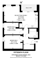 Floorplan area for info only, not for £/sq. ft valuation