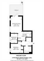 Floorplan area for info only, not for £/sq. ft valuation