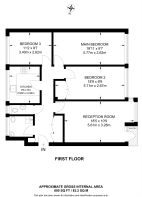 Floorplan area for info only, not for £/sq. ft valuation