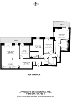 Floorplan area for info only, not for £/sq. ft valuation