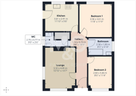 The Bungalow - Floorplan
