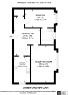 Floorplan area for info only, not for £/sq. ft valuation